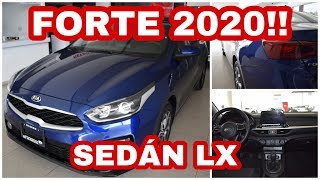 KIA FORTE SEDÁN LX 2020  revision completa  interior y exterior  en español [upl. by Roarke887]