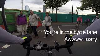 London Cycling Near Misses Aug 18 [upl. by Cherilynn]