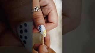 Easy Nail Art with Toothpick 💅nailart youtube nails youtubeshorts [upl. by Mcclenon]