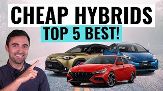 Top 5 BEST Hybrid Cars And SUVs Under 35000  Most Affordable New Hybrids [upl. by Malkin64]