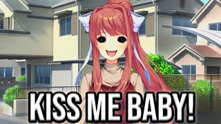 Normal Date With Best Waifu Monika DDLC Emerald Love MOD  FULL [upl. by Amsden]