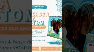 Kalender meja custom kalendercustom [upl. by Aynot577]