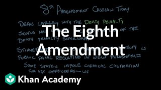 The Eighth Amendment  The National Constitution Center  US government and civics  Khan Academy [upl. by Sibyl]