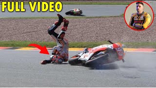 Luca Salvadori Crash Video  Luca Salvadori Accident Video  Luca Salvadori Incidente [upl. by Theadora]