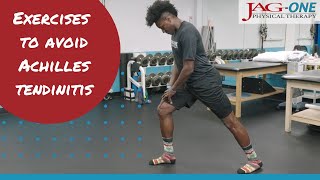 Exercises to Avoid Achilles Tendinitis [upl. by Salahcin785]