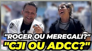 RENZO GRACIE FALA SOBRE CJI VS ADCC  ROGER E MEREGALI  E MUITA RESENHA [upl. by Anidualc]