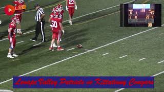 Lenape Valley Patriots vs Kittatinny Cougers [upl. by Silvie]