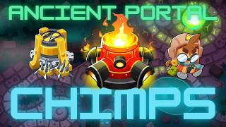 VERY EASY Ancient Portal CHIMPS Guide 60000 spare Cash BTD6 [upl. by Newman]