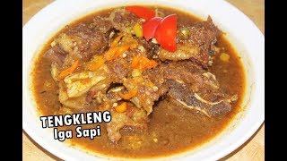 Resep Memasak Tengkleng Iga Sapi Mudah dan Enak ala Zasanah [upl. by Ytinirt]