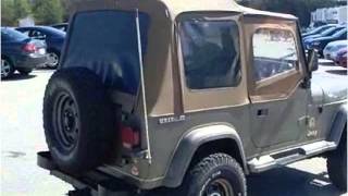 1989 Jeep Wrangler Sahara Used Cars Cleveland GA [upl. by Biggs331]