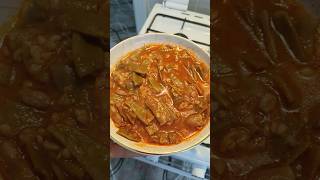 Kuru yeşil fasulye yemeği😋 food yemektarifleri cooking pratiktarifler yemek foodie pasta [upl. by Natsirhc]