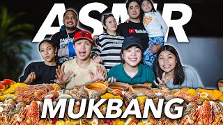 Ultimate Seafood Boil Mukbang ASMR  Ranz and Niana [upl. by Seaton]