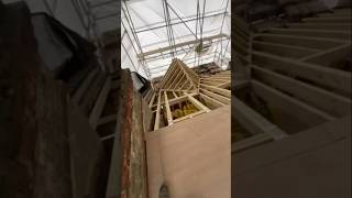 Mansard loft conversion loft construction woodwork framing roof building work [upl. by Riorsson]