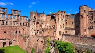 Visiting The Heidelberg Castle Ruins Germany Trip [upl. by Aibara326]