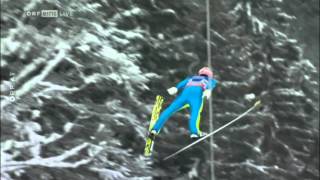 Severin Freund Skiflug WM Kulm 2016 219m ORF [upl. by Vigen769]