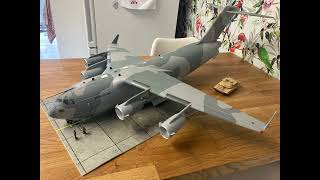 172 Anigrand C17AM completed built and painted Globemaster III A resin kit An absolute beaut [upl. by Lugar487]