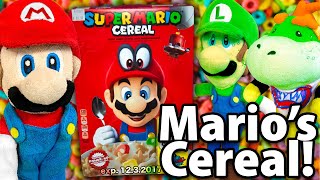 Crazy Mario Bros Mario’s Cereal [upl. by Annaihr]