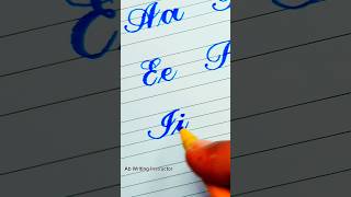 Capital and Small Letter Ii shorts alphabet lettering handwriting ytshorts viral reels [upl. by Redlac]