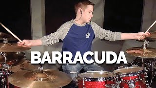 BARRACUDA  HEART Drum Cover age 12 [upl. by Xyla]