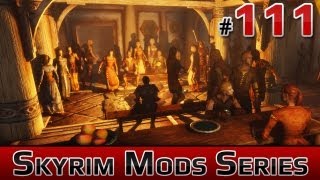 ★ Skyrim Mods Series  111  Werewolf Armor Lively Taverns and music [upl. by Notgnihsaw]