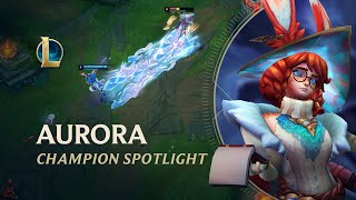 Aurora Champion Spotlight  Gameplay  League of Legends [upl. by Lyrahc]