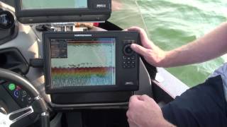 Adjusting Fish Finder sensitivity to the proper level Humminbird [upl. by Osnofla]