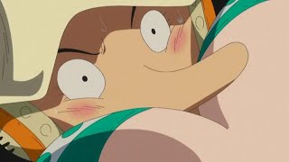 NAMI ALMOST CHOKED USOPP 😳 One Piece ナミはウソップを窒息させそうになった [upl. by Finbur668]