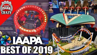 Best NEW Rides of IAAPA 2019 Expo  Highlights [upl. by Aciretahs385]