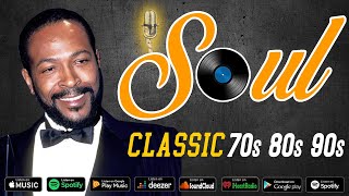 Soul Music 60s 70s and 80s  Marvin Gaye James Brown Barry White Al Green [upl. by Ecnatsnok]