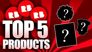 Top 5 Redbubble Best Selling Products  These Products will increase your Redbubble sales [upl. by Ynaffit164]