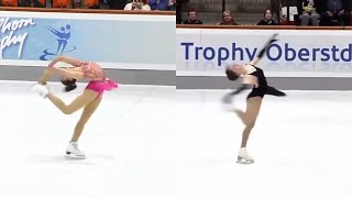 2024 Nebelhorn  Womens Short Program split screens [upl. by Giule304]