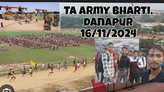 TA army bharti danapur ll 16 Nov 2024 ll army bharti ll danapur taarmybharti2024 fighterraja [upl. by March151]