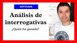 Análisis sintáctico oraciones interrogativas  Sintaxis simple [upl. by Bunting]