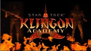 Star Trek Klingon Academy  Complete Single Player Movie with remastered video [upl. by Aicert]