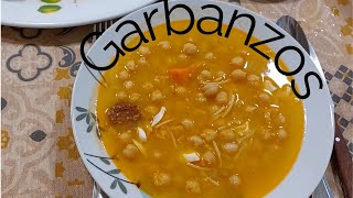 Cocido de garbanzos en olla exprés  Garbanzos estilo Paco  Recetas fáciles [upl. by Alliuqat884]