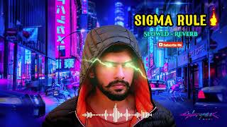 SIGMA RULE SONG SLOWED × REVAERD lawrence bishnoi sigma lawrencebishnoi [upl. by Atiraj]