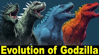 The Evolution of Godzilla  From 1954 to 2024 [upl. by Enerual818]