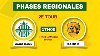 EN DIRECT PHASES REGIONALES DAKAR 2425  MAGG DAAN VS SANC BI STAD AMADOU BAR [upl. by Esertal]