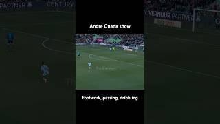 Andre Onana Show  Footwork dribbling passing [upl. by Lanod]