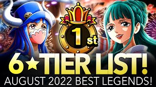 ★6 TIER LIST Best Legends August 2022 ONE PIECE Treasure Cruise [upl. by Veron]