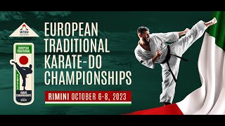 KUMITE TEAM  POLSKA  LITUANIA  WTKU European Traditional Karate Championships [upl. by Yrellih856]