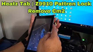 Heatz Tab Z9910 Pattren Pin Lock Remove Cm2 [upl. by Krissie]