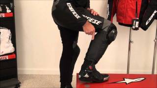 Dainese In Boot Explained from SportbikeTrackGearcom [upl. by Pich176]