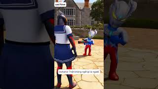 ULTRAMAN Ultraman Tiểu Zero trách nhầm Husky funny shorts ultraman [upl. by Letsyrk]