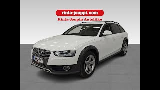 Audi A4 ALLROAD QUATTRO Farmari AC 4ov 2967cm3 APanorama Nahkaverh [upl. by Sudnor]