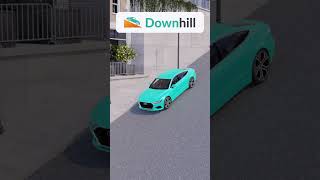 Mastering Uphill and Downhill Parking parking parkingtips driving learntodrive howtopark [upl. by Peters]