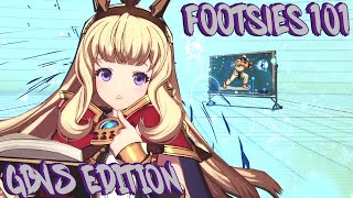 Granblue Fantasy Versus An alchemists guide to footsies Advanced [upl. by Adnarem]