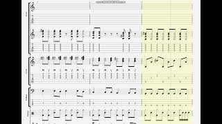 Voodoo Child  Guitar tab multitrack  Παύλος Σιδηρόπουλος [upl. by Camilla]