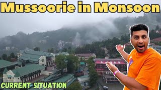 Mussoorie Current Situation  Mussoorie In Monsoon  Mussoorie Tourist Places  Thakur Saurav Vlog [upl. by Ociral459]