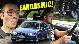 FKN GOOD BMW E36 M3 Carbon Airbox amp Cams  Nürburgring [upl. by Lateh]